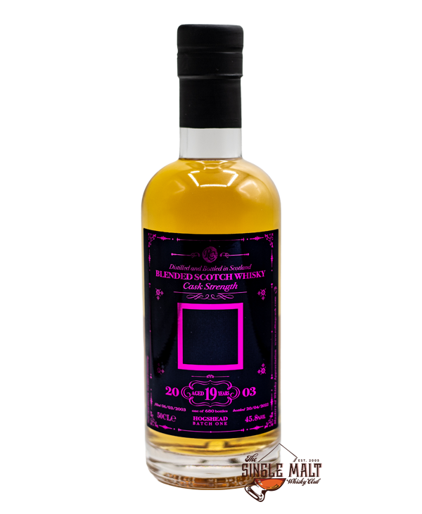Rolling Cask 19 Year Old Blended Whisky Bottle